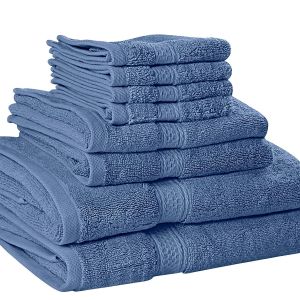 8 Piece Towel Set 600 GSM