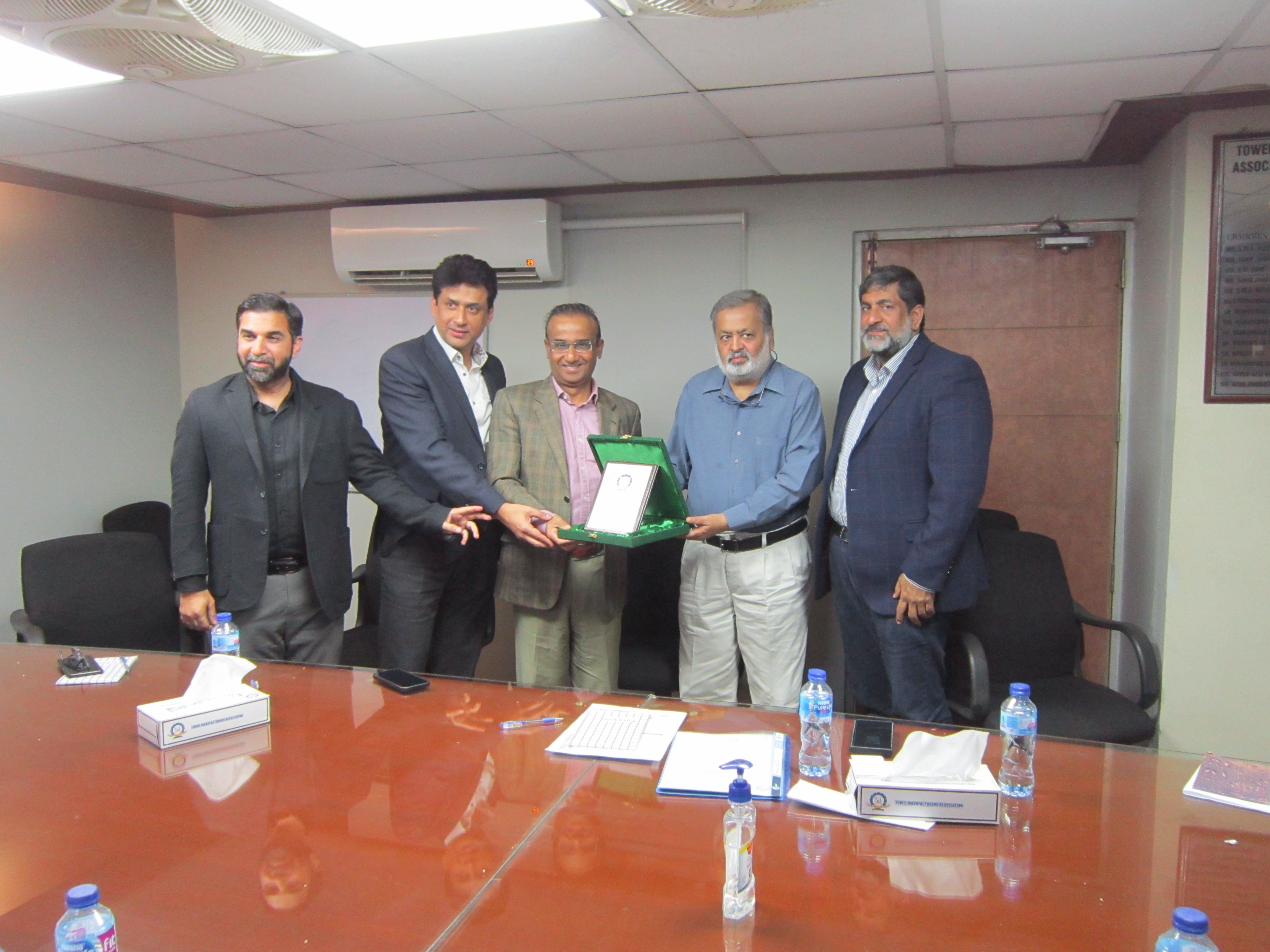 MR.IMTIAZ ALI SOLANGI COMMISSIONER INLAND REVENUE VISIT TO TMA