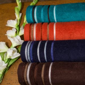 WEFT INSERTS TOWELS