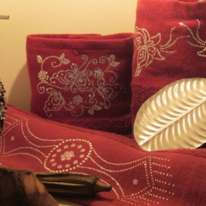 EMBROIDERY TERRY TOWEL