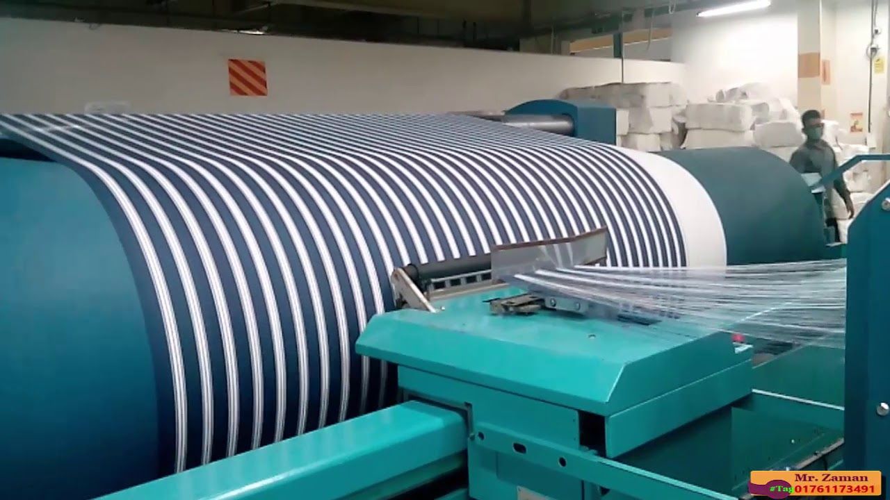Warping- Sectional Warping Machine