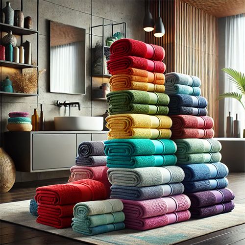 Multi Color Towels